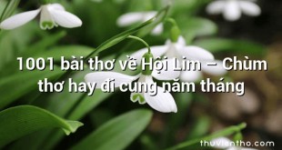 1001 bài thơ về Hội Lim – Chùm thơ hay đi cùng năm tháng
