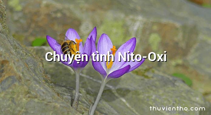 Chuyện tình Nito-Oxi