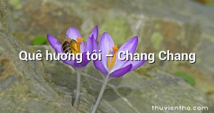 Quê hương tôi – Chang Chang