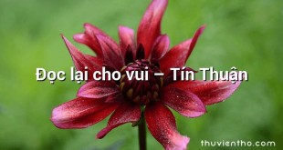 Đọc lại cho vui – Tín Thuận