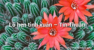 Lỡ hẹn tình xuân – Tín Thuận