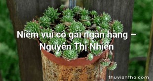 Niềm vui cô gái ngân hàng – Nguyễn Thị Nhiên