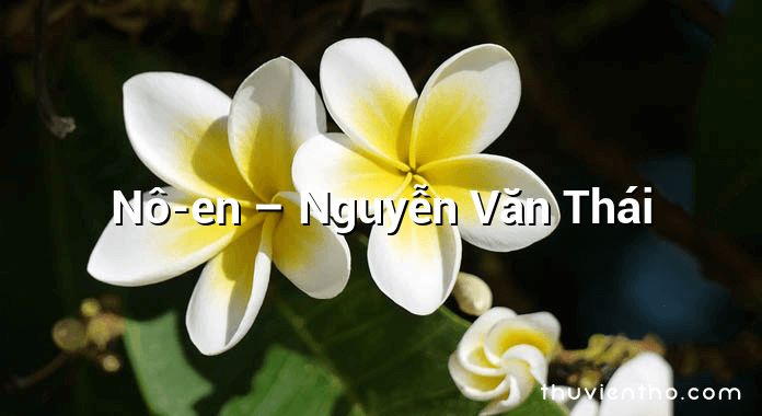 Nô-en – Nguyễn Văn Thái