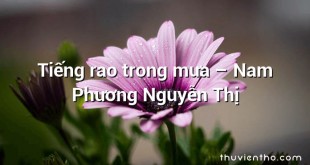Tiếng rao trong mưa – Nam Phương Nguyễn Thị